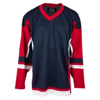 "Stadium Youth Hockey Jersey - in Navy/Red/White Size Small/Medium"