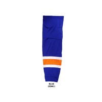 "Stadium Edmonton Oilers Mesh Hockey Socks in Blue (Edm 1) Size Intermediate"