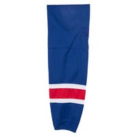 "Stadium New York Rangers Mesh Hockey Socks in Blue (NYR 1) Size Intermediate"
