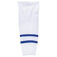 "Stadium Toronto Maple Leafs Mesh Hockey Socks in White (TOR 2) Size Intermediate"