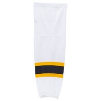 "Stadium Boston Bruins Adult Hockey Socks in White (Bos 2) Size Junior"