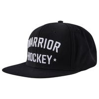 "Warrior Hockey Street Snapback Hat in Black"