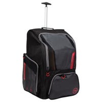 "Warrior Pro Roller Backpack in Black/Red Size 23"" x 18"" x 27"""