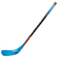 "Warrior Covert QRE10 Mini Hockey Stick in Black/Blue"