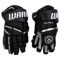 Warrior Alpha LX Pro Senior Hockey Gloves in Black Size 14in