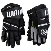 Warrior Alpha LX Pro Junior Hockey Gloves in Black Size 12in