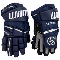 MS1486935 Warrior Alpha LX Pro Junior Hockey Gloves in Navy  sku MS1486935