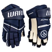 Warrior Alpha LX 20 Senior Hockey Gloves in Navy Size 15in
