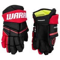 Warrior Alpha LX 30 Senior Hockey Gloves in Black/Red Size 15in