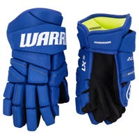 Warrior Alpha LX 30 Junior Hockey Gloves in Royal Size 10in