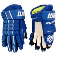 Warrior Alpha FR Pro Junior Hockey Gloves in Royal Size 11in