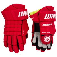 Warrior Alpha FR Senior Hockey Gloves in Red Size 15in