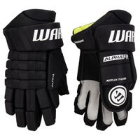 Warrior Alpha FR Junior Hockey Gloves in Black Size 10in