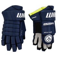 Warrior Alpha FR Junior Hockey Gloves in Navy Size 10in