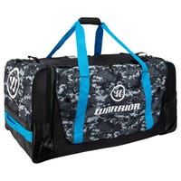 "Warrior Q20 . Wheeled Hockey Equipment Bag in Camo/Blue Size 37in"