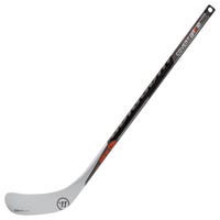"Warrior Covert QRE 10 Silver Mini Hockey Stick in Black/Silver"