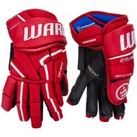 Warrior Covert QR5 Pro Senior Hockey Gloves in Red Size 13in