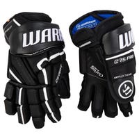 Warrior Covert QR5 Pro Junior Hockey Gloves in Black Size 11in