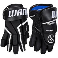 Warrior Covert QR5 Pro Youth Hockey Gloves in Black Size 8in
