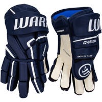 Warrior Covert QR5 20 Senior Hockey Gloves in Navy Size 13in