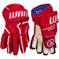 Warrior Covert QR5 20 Senior Hockey Gloves in Red Size 13in
