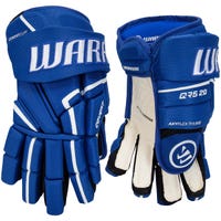 Warrior Covert QR5 20 Senior Hockey Gloves in Royal White Size 14in