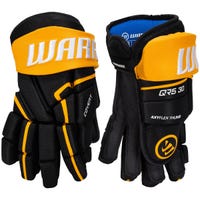 Warrior Covert QR5 30 Senior Hockey Gloves in Black/Sport Gold Size 15in