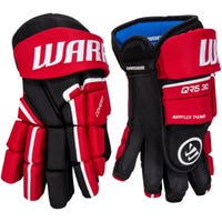 Warrior Covert QR5 30 Senior Hockey Gloves in Black/Red Size 15in