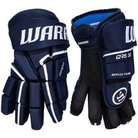 Warrior Covert QR5 30 Senior Hockey Gloves in Navy Size 14in