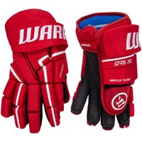 Warrior Covert QR5 30 Senior Hockey Gloves in Red Size 13in