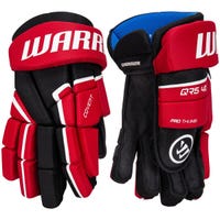 Warrior Covert QR5 40 Senior Hockey Gloves in Black/Red/White Size 13in