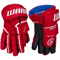 Warrior Covert QR5 40 Senior Hockey Gloves in Red Size 14in