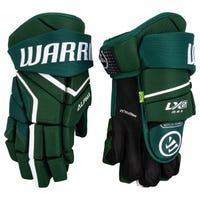 Warrior LX2 Max Senior Hockey Gloves in Forest Green Size 13in