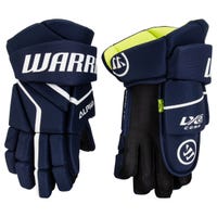 Warrior LX2 Comp Junior Hockey Gloves in Navy Size 11in