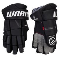 Warrior Rise Junior Hockey Gloves in Black Size 12in