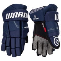 Warrior Rise Youth Hockey Gloves in Navy Size 9in
