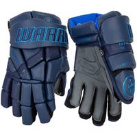 Warrior Covert QR6 SE Junior Hockey Gloves in Navy Size 12in