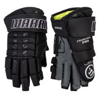 Warrior Franchise Pro Senior Hockey Gloves in Black Size 15in