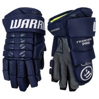 Warrior Franchise Pro Senior Hockey Gloves in Navy Size 15in