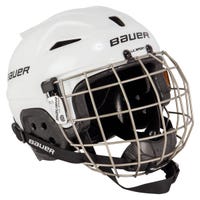 Bauer Lil Sport Youth Hockey Helmet Combo in White