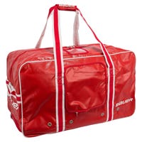 Bauer Team Premium Medium Wheeled Hockey Equipment Bag in Red Size 30" x 18" x 15" / 76cm x 46cm x 38cm 8,100 cu. in. / 133 lite