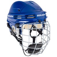 Bauer 4500 Hockey Helmet Combo w/Profile II Facemask in Blue