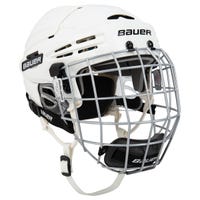 Bauer 5100 Hockey Helmet Combo w/Profile II Facecage in White