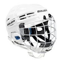 Bauer Prodigy Youth Hockey Helmet Combo in White