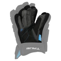"True Z-Grip Replacement Hockey Glove Palm in Black Size 12in"