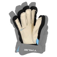 "True Z-Pro Replacement Hockey Glove Palm in White Size 12in"