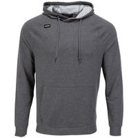 "True Terry Adult Pullover Hoodie in Charcoal Size Large"