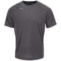 True Triple Adult Short Sleeve T-Shirt in Charcoal Size Small
