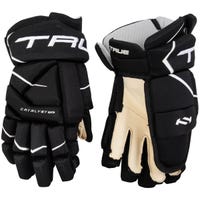 True Catalyst 5X3 Junior Hockey Gloves in Black Size 10in