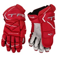 True Catalyst 9X3 Junior Hockey Gloves in Red Size 12in